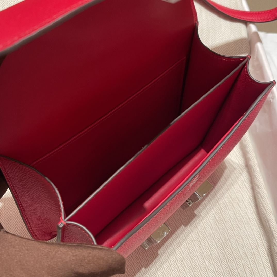 에르메스 콘스탄스18 루즈드퀘흐 은장 앱송